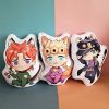 10cm JoJo s Bizarre Adventure Plush Doll Anime JoJo Kujo Jotaro Kakyoin Noriaki Plush Key Pendant 1 2 - JoJo's Bizarre Adventure Shop