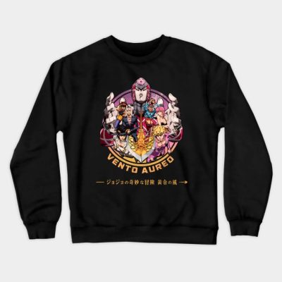 Jojos Bizzare Adventure Vento Aureo V1 Crewneck Sweatshirt Official JoJo's Bizarre Adventure Merch