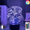 Acrylic 3d Lamp Anime JoJo Bizarre Adventure for Bedroom Decor Light birthday gift manga jojo Led 7 - JoJo's Bizarre Adventure Shop