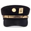 Anime JoJo s Bizarre Adventure Kujo Jotaro Cosplay Cap British Style Mens Womens Hat Peaked Black 4 2 - JoJo's Bizarre Adventure Shop