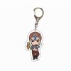 Anime Jojos Bizarre Adventure Keychain Cartoon Figure Acrylic Key Ring Kujo Jotaro Ghirga Narancia Bruno Key 3 2 - JoJo's Bizarre Adventure Shop