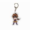 Anime Jojos Bizarre Adventure Keychain Cartoon Figure Acrylic Key Ring Kujo Jotaro Ghirga Narancia Bruno Key 4 2 - JoJo's Bizarre Adventure Shop