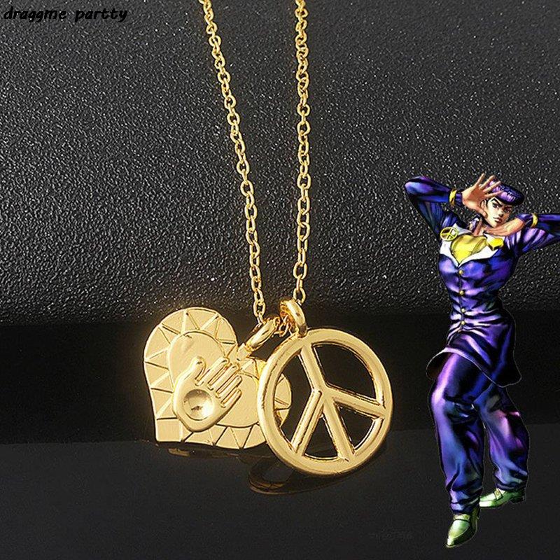 Anime Jojos Bizarre Adventure Necklaces Killer Queen Higashikata Josuke Pendant Necklace For Fans 7 - JoJo's Bizarre Adventure Shop