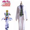 Anime Kawajiri Kosaku Cosplay Costume JoJo s Bizarre Adventure Kira Yoshikage Cosplay Costume 7 - JoJo's Bizarre Adventure Shop