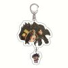 Anime Keychain JoJo Bizarre Adventure Man Key Chain for Women Accessories Cute Backpacks Pendant Cartoon Key 1 2 - JoJo's Bizarre Adventure Shop