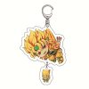 Anime Keychain JoJo Bizarre Adventure Man Key Chain for Women Accessories Cute Backpacks Pendant Cartoon Key 5 2 - JoJo's Bizarre Adventure Shop