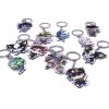 Anime Keychain JoJo Bizarre Adventure Man Key Chain for Women Accessories Cute Pendant Key Ring Acrylic 3 2 - JoJo's Bizarre Adventure Shop