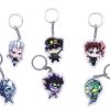 Anime Keychain JoJo Bizarre Adventure Man Key Chain for Women Accessories Cute Pendant Key Ring Acrylic 7 - JoJo's Bizarre Adventure Shop