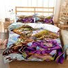 JOJO Anime Print Three Piece Bedding Set Fashion Article Children or Adults for Beds Quilt Covers - JoJo's Bizarre Adventure Shop