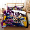 JOJO Anime Print Three Piece Bedding Set Fashion Article Children or Adults for Beds Quilt Covers 8 - JoJo's Bizarre Adventure Shop