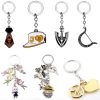 JOJOS BIZARRE ADVENTURE Keyring Kira Yoshikage Tie Keychain Key Ring KILLER QUEEN Bow Arrow Metal Key - JoJo's Bizarre Adventure Shop