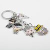 JOJOS BIZARRE ADVENTURE Keyring Kira Yoshikage Tie Keychain Key Ring KILLER QUEEN Bow Arrow Metal Key 4 - JoJo's Bizarre Adventure Shop