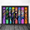 Japan Anime Poster JoJo s Bizarre Adventure Cartoon Canvas Painting Prints Manga Illustration Otaku Room Home 11 2 - JoJo's Bizarre Adventure Shop