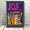 Japan Anime Poster JoJo s Bizarre Adventure Cartoon Canvas Painting Prints Manga Illustration Otaku Room Home 21 - JoJo's Bizarre Adventure Shop