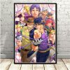 Japan Anime Poster JoJo s Bizarre Adventure Cartoon Canvas Painting Prints Manga Illustration Otaku Room Home 3 2 - JoJo's Bizarre Adventure Shop