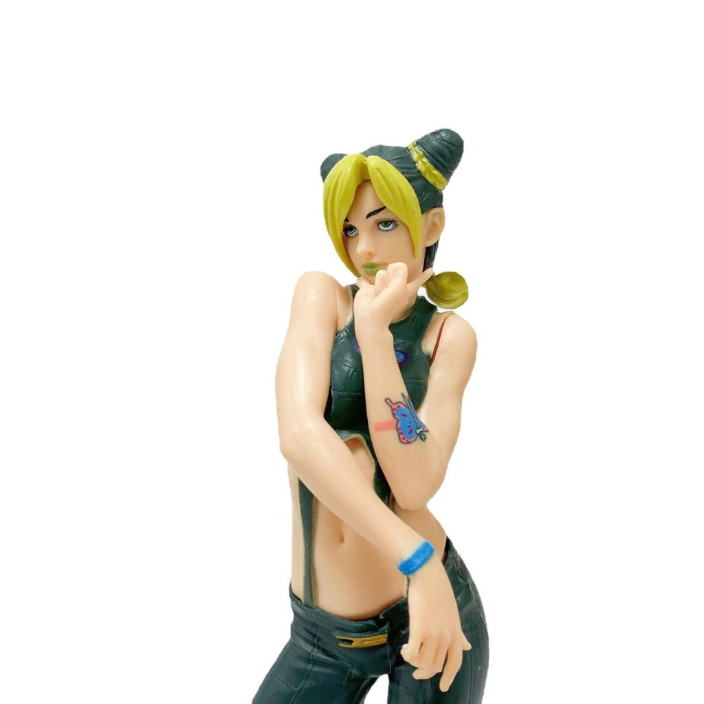 JoJo s Bizarre Adventure Stone Ocean 17cm Jolyne Cujoh Kujo Jotaro Figure New Arrival Anime Dolls 5 2 - JoJo's Bizarre Adventure Shop