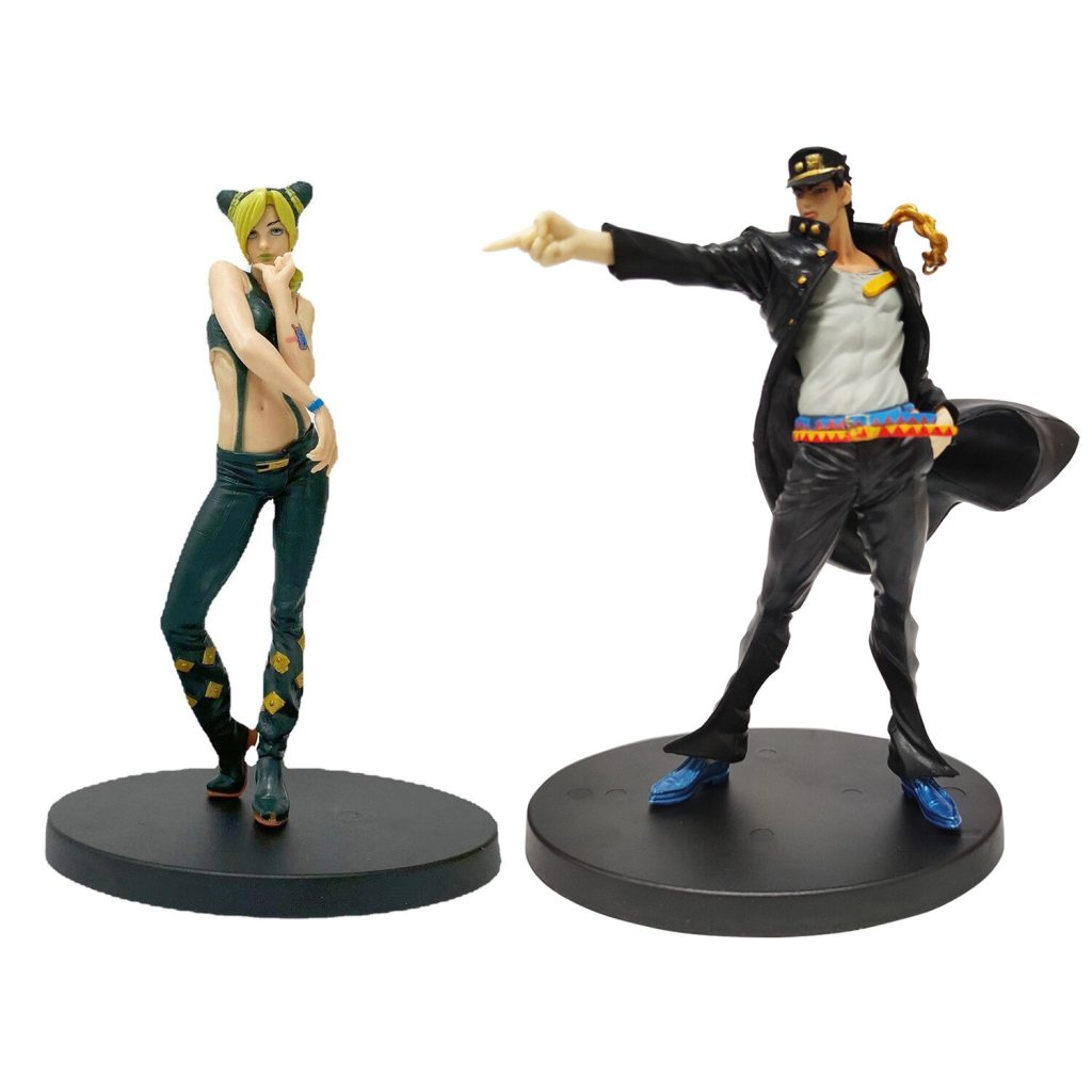 JoJo s Bizarre Adventure Stone Ocean 17cm Jolyne Cujoh Kujo Jotaro Figure New Arrival Anime Dolls 7 - JoJo's Bizarre Adventure Shop