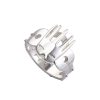 JoJos Bizarre Adventure Enrico Pucci Theme Open Ring for Men Women Silver Color Impression Metal Rings 3 2 - JoJo's Bizarre Adventure Shop