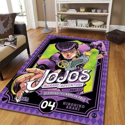 Jojo s Bizarre Adventure Area Rug JOJO Carpet Anime Rug Holiday Gifts Rugs For Living Room 26 2 - JoJo's Bizarre Adventure Shop