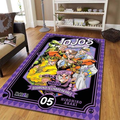 Jojo s Bizarre Adventure Area Rug JOJO Carpet Anime Rug Holiday Gifts Rugs For Living Room 28 2 - JoJo's Bizarre Adventure Shop