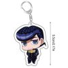 New Anime JOJOS Bizarre Adventure Keychain Cartoon Figure Pendant Key Chain Car Keyring Bag Jewelry Gift 5 1 - JoJo's Bizarre Adventure Shop