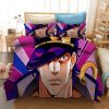 New Arrival JoJo s Bizarre Adventure 3D Printed Bedding Set Duvet Covers Pillowcases Comforter Bedding Set 1 2 - JoJo's Bizarre Adventure Shop