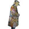 Trippy Melone Babyhead JBA AOP Hooded Cloak Coat RIGHT Mockup - JoJo's Bizarre Adventure Shop