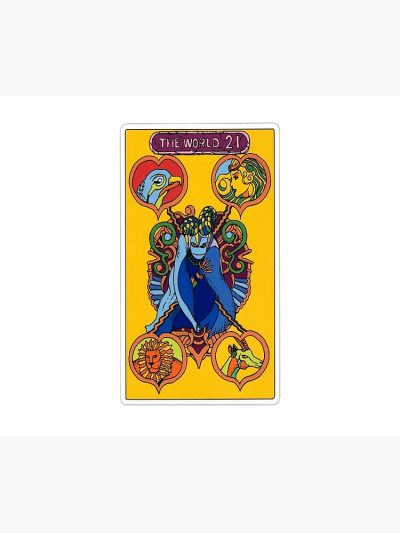 Jojo Tarot - 21 The World Tapestry Official JoJo's Bizarre Adventure Merch