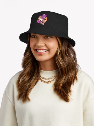 Jojo'S Bizarre Adventure-Dog Sticker Bucket Hat Official JoJo's Bizarre Adventure Merch