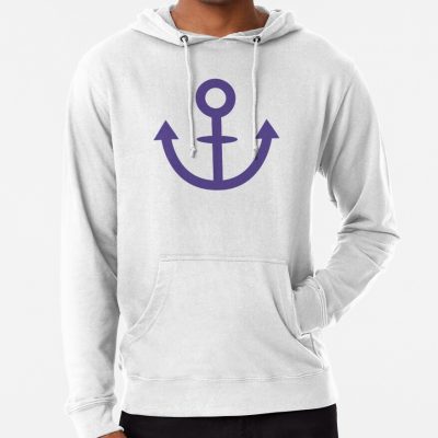 - Soft & Wet Anchor (Variant 1, Blue) Hoodie Official JoJo's Bizarre Adventure Merch