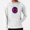 Pink Logo White Hoodie Official JoJo's Bizarre Adventure Merch