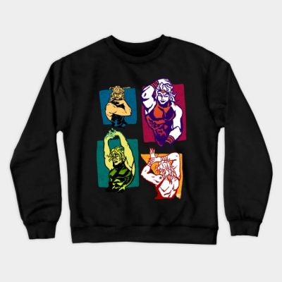 Dio Dio Dio Dio Crewneck Sweatshirt Official JoJo's Bizarre Adventure Merch