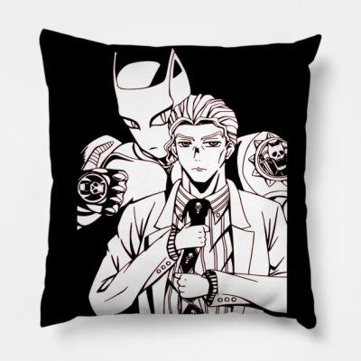 Jojo Yoshikage Kira Throw Pillow Official JoJo's Bizarre Adventure Merch