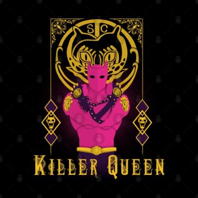 Deco Killer Queen Pin Official JoJo's Bizarre Adventure Merch