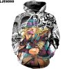 2021 Harajuku JoJo Bizarre Adventure Hoodie Japanese Anime Men women Funny Sweatshirt Cartoon Novelty Vintage Clothes - JoJo's Bizarre Adventure Shop