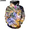 2021 Harajuku JoJo Bizarre Adventure Hoodie Japanese Anime Men women Funny Sweatshirt Cartoon Novelty Vintage Clothes 4 - JoJo's Bizarre Adventure Shop