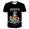 2023 NEW Summer Men Women Kujo Jotaro 3D Anime JoJo Bizarre Adventure Printed T shirt Men 3 - JoJo's Bizarre Adventure Shop