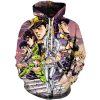 2023 New Jojos Bizarre Adventure Hoodie Men Fashion Coat Anime JOJO Hoodies Sweatshirt Kid Hip Hop 25 - JoJo's Bizarre Adventure Shop