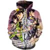 2023 New Jojos Bizarre Adventure Hoodie Men Fashion Coat Anime JOJO Hoodies Sweatshirt Kid Hip Hop 4 - JoJo's Bizarre Adventure Shop