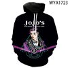 2023 New Men Women Children Kujo Jotaro 3D Print Anime JoJo Bizarre Adventure Hoodies Unisex Tops 3 - JoJo's Bizarre Adventure Shop