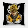 Dio Brando Jojos Bizarre Adventure Throw Pillow Official JoJo's Bizarre Adventure Merch