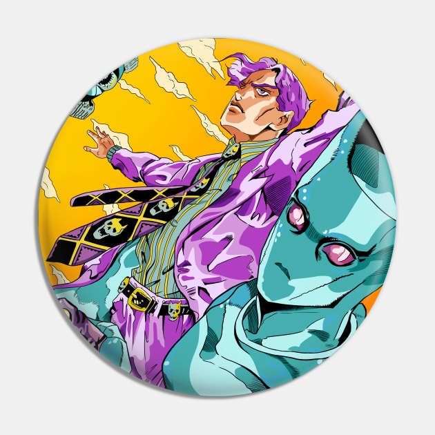 JJBA Kira And Killer Queen Pin JoJo's Bizarre Adventure Shop