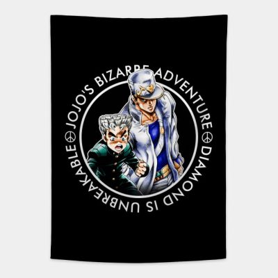 Josuke And Koichi Tapestry Official JoJo's Bizarre Adventure Merch