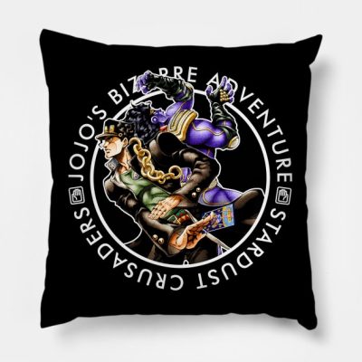 Jotaro Kujo Throw Pillow Official JoJo's Bizarre Adventure Merch