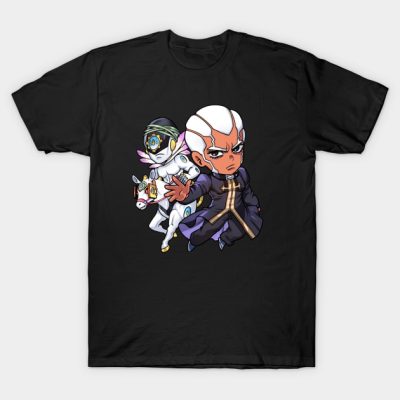 Enrico Pucci And Made In Heaven Jojos Bizarre Adve T-Shirt Official JoJo's Bizarre Adventure Merch