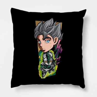 Koichi Throw Pillow Official JoJo's Bizarre Adventure Merch