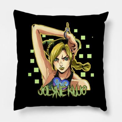Jolyne Stone Ocean Throw Pillow Official JoJo's Bizarre Adventure Merch