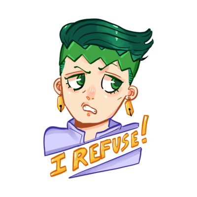 Kishibe Rohan I Refuse Phone Case Official JoJo's Bizarre Adventure Merch