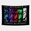 Stardust Crusaders Tapestry Official JoJo's Bizarre Adventure Merch