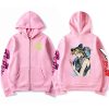 Anime JoJo Bizarre Adventure Stone Ocean Zip Up Hoodie Jolyne Cujoh Zipper Hooded Sweatshirts Men Harajuku 3 - JoJo's Bizarre Adventure Shop